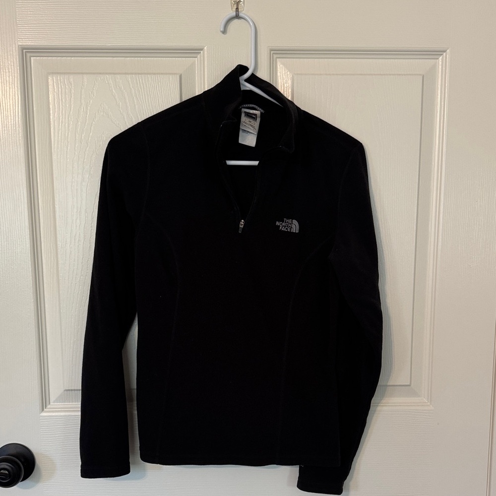 The North Face Black Half-Zip Fleece Top